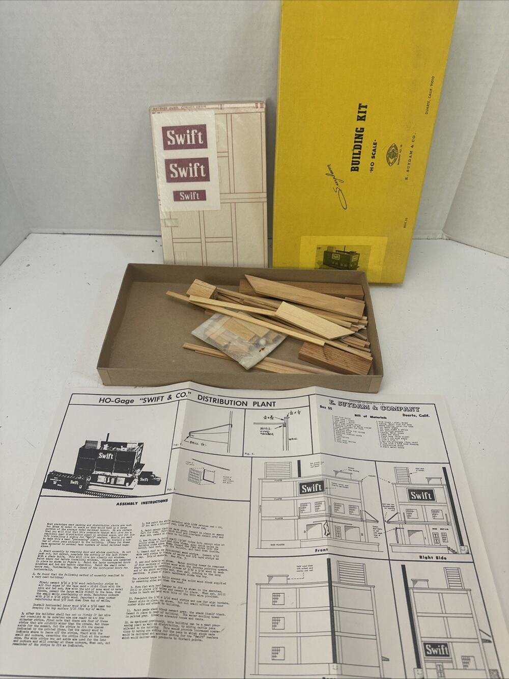Suydam 85 HO Swift Meat Packing Plant Building Kit